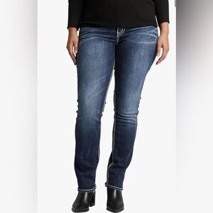 Silver Suki Jeans Mid Straight 32/32